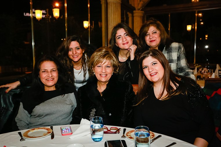 Monica Maya Mireille Randa and Mirna El Murr and Claudine and Norma Deeb